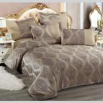 Lenjerie de pat catifea deluxe – 6 piese, Model 6402