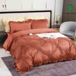 Lenjerie de pat catifea Premium – 4 piese, Model 10684