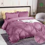 Lenjerie de pat catifea Premium – 4 piese, Model 10687