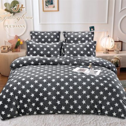 Lenjerie de pat cocolino Deluxe – 6 piese, Model 10909 - imagine 2