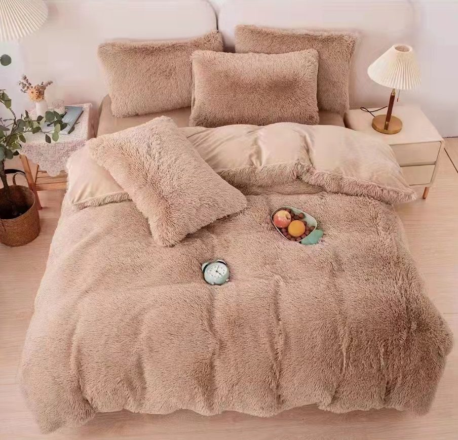Lenjerie de pat cocolino Fluffy – 4 piese, Model 10038 Lenjerie de pat cocolino Fluffy – 4 piese, Model 10038