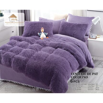 Lenjerie de pat cocolino Fluffy – 6 piese, Model 5278