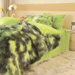 Lenjerie de pat cocolino Fluffy – 6 piese, Model 6264 - imagine 2