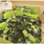Lenjerie de pat cocolino Fluffy – 6 piese, Model 6264 - imagine 3
