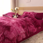Lenjerie de pat cocolino Fluffy – 6 piese, Model 6267 - imagine 2