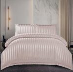 Lenjerie de pat damasc cu elastic – Horeca Premium – 4 piese, Model 12525 - imagine 2