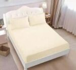 Lenjerie de pat damasc cu elastic – Horeca Premium – 4 piese, Model 12532