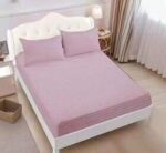 Lenjerie de pat damasc cu elastic – Horeca Premium – 4 piese, Model 12533