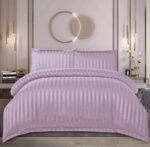 Lenjerie de pat damasc cu elastic – Horeca Premium – 4 piese, Model 12535 - imagine 2