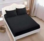 Lenjerie de pat damasc cu elastic – Horeca Premium – 4 piese, Model 12537
