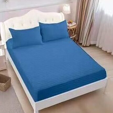 Lenjerie de pat damasc cu elastic – Horeca Premium – 4 piese, Model 13427