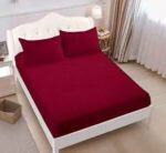Lenjerie de pat damasc cu elastic – Horeca Premium – 4 piese, Model 13429