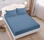 Lenjerie de pat damasc cu elastic – Horeca Premium – 4 piese, Model 13430