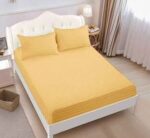 Lenjerie de pat damasc cu elastic – Horeca Premium – 4 piese, Model 13432