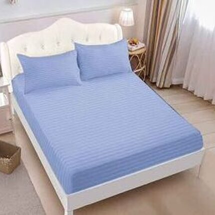 Lenjerie de pat damasc cu elastic – Horeca Premium – 4 piese, Model 13433