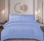 Lenjerie de pat damasc cu elastic – Horeca Premium – 4 piese, Model 13433 - imagine 2