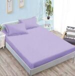Lenjerie de pat damasc Horeca Premium – cu elastic – 4 piese, Model 17343