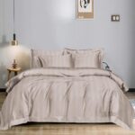 Lenjerie de pat damasc premium – 6 piese, Model 12160