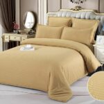 Lenjerie de pat damasc premium – 6 piese, Model 8211