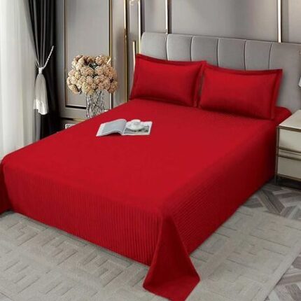 Lenjerie de pat damasc Premium gama Horeca – 4 piese, Model 16734