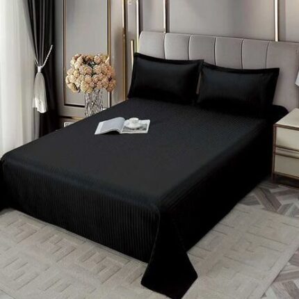 Lenjerie de pat damasc Premium gama Horeca – 4 piese, Model 16735