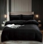 Lenjerie de pat damasc Premium gama Horeca – 4 piese, Model 16735 - imagine 2