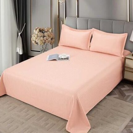 Lenjerie de pat damasc Premium gama Horeca – 4 piese, Model 16736