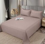 Lenjerie de pat damasc Premium gama Horeca – 4 piese, Model 16737