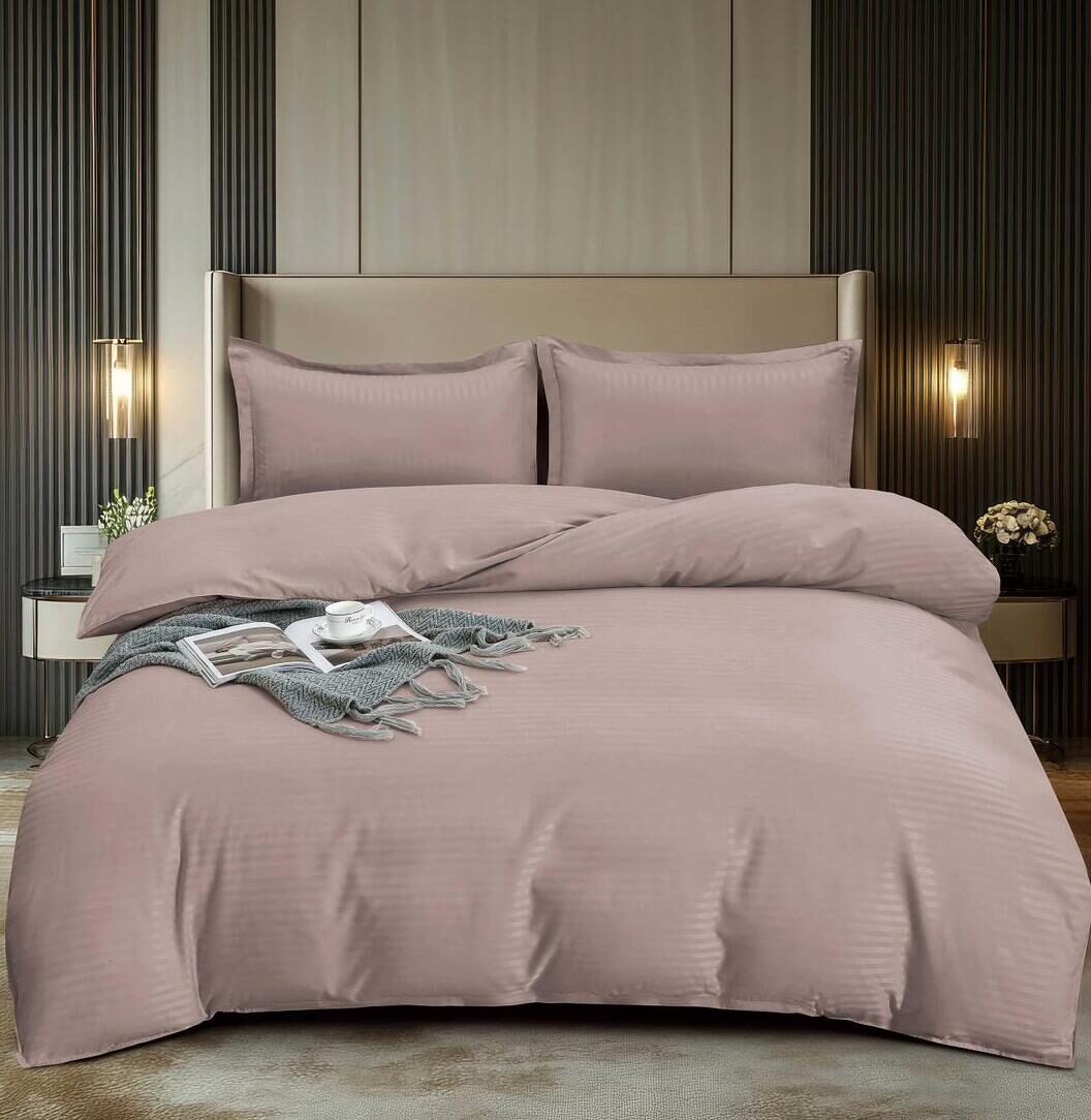 Lenjerie de pat damasc Premium gama Horeca – 4 piese, Model 16737 - imagine 2 Lenjerie de pat damasc Premium gama Horeca – 4 piese, Model 16737 - imagine 2