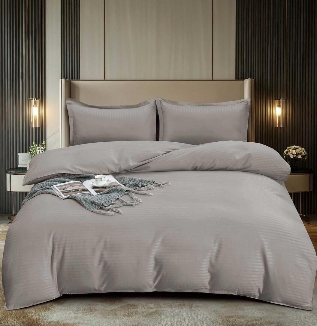 Lenjerie de pat damasc Premium gama Horeca – 4 piese, Model 16738 - imagine 2 Lenjerie de pat damasc Premium gama Horeca – 4 piese, Model 16738 - imagine 2