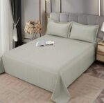 Lenjerie de pat damasc Premium gama Horeca – 4 piese, Model 16739