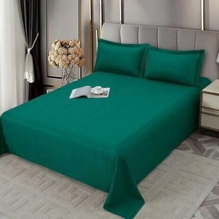 Lenjerie de pat damasc Premium gama Horeca – 4 piese, Model 16741