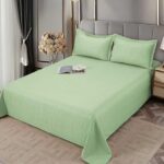 Lenjerie de pat damasc Premium gama Horeca – 4 piese, Model 16743