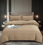 Lenjerie de pat damasc Premium gama Horeca – 4 piese, Model 16744 - imagine 2