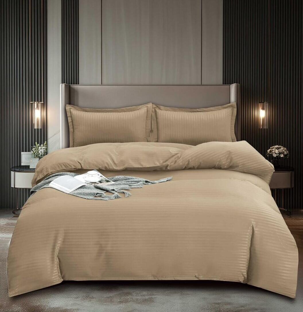 Lenjerie de pat damasc Premium gama Horeca – 4 piese, Model 16744 - imagine 2 Lenjerie de pat damasc Premium gama Horeca – 4 piese, Model 16744 - imagine 2
