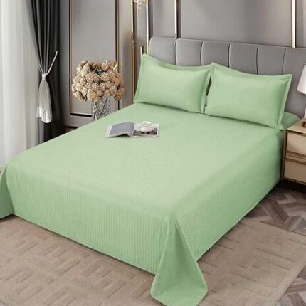Lenjerie de pat damasc Premium gama Horeca – 6 piese, Model 16757