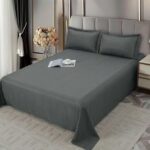 Lenjerie de pat damasc Premium gama Horeca – 6 piese, Model 16759