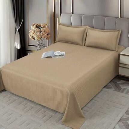 Lenjerie de pat damasc Premium gama Horeca – 6 piese, Model 16761