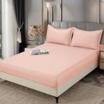 Lenjerie de pat damasc Premium gama Horeca – cu elastic – 4 piese, Model 16724