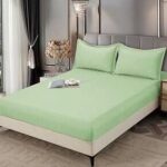 Lenjerie de pat damasc Premium gama Horeca – cu elastic – 4 piese, Model 16731