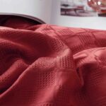 Lenjerie de pat fashion Jacquard + Finet – 6 piese, Model 5692 - imagine 2