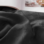 Lenjerie de pat fashion Jacquard + Finet – 6 piese, Model 5693 - imagine 2