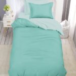 Lenjerie de pat finet 1 persoana – cu elastic – 4 piese, Model 17288