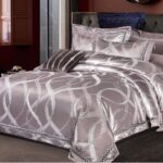 Lenjerie de pat Jacquard bumbac 100% – 6 piese, Model 12183