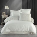 Lenjerie de pat Jacquard bumbac 100% – 6 piese, Model 9738