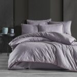 Lenjerie de pat Jacquard bumbac 100% – 6 piese, Model 9740