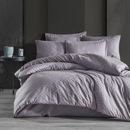 Lenjerie de pat Jacquard bumbac 100% – 6 piese, Model 9740
