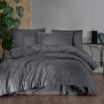 Lenjerie de pat Jacquard bumbac 100% – 6 piese, Model 9744