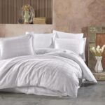 Lenjerie de pat Jacquard bumbac 100% – 6 piese, Model 9750
