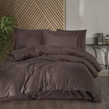 Lenjerie de pat Jacquard bumbac 100% – 6 piese, Model 9752